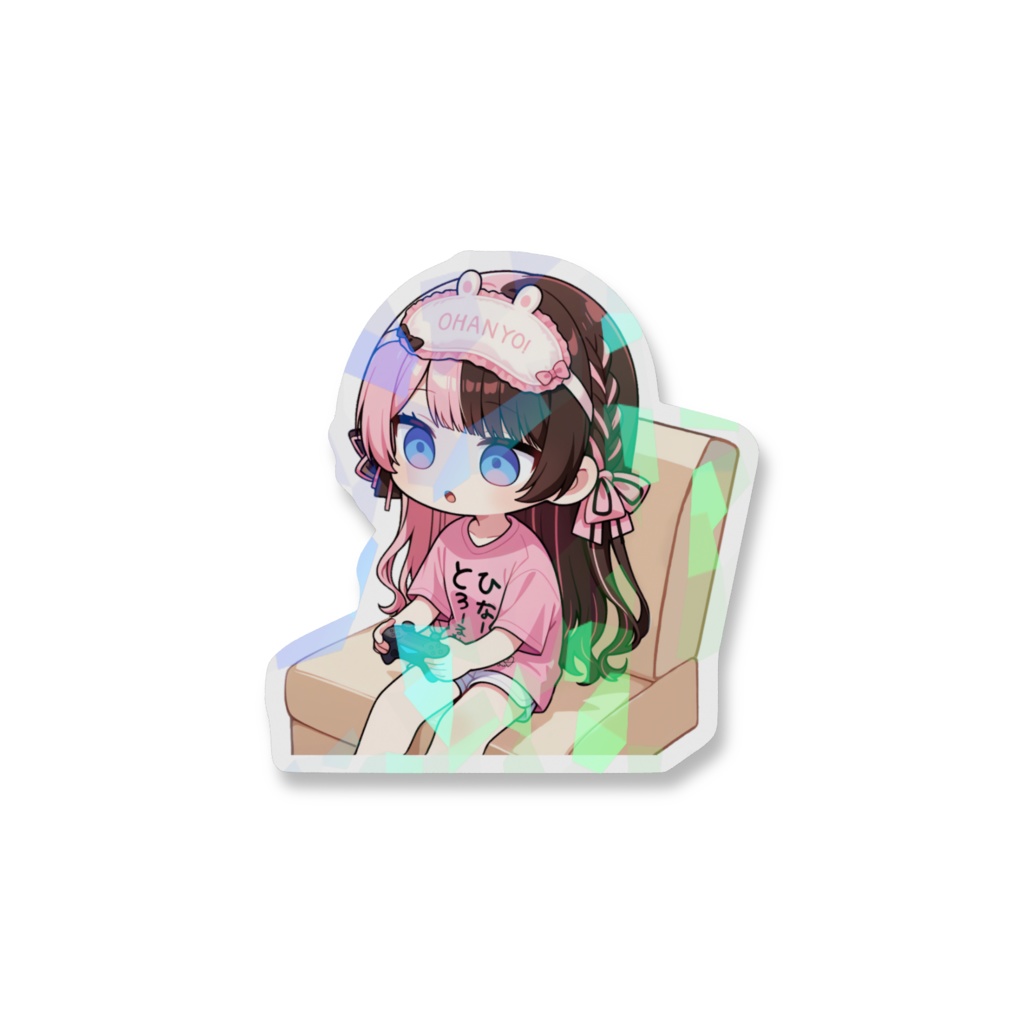【非公式】橘ひなの_トロールの瞬間ホログラムステッカー