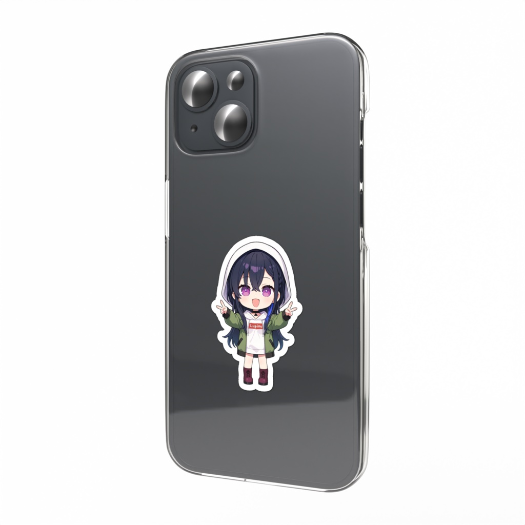 【非公式】一ノ瀬うるは_ダブルピースステッカー