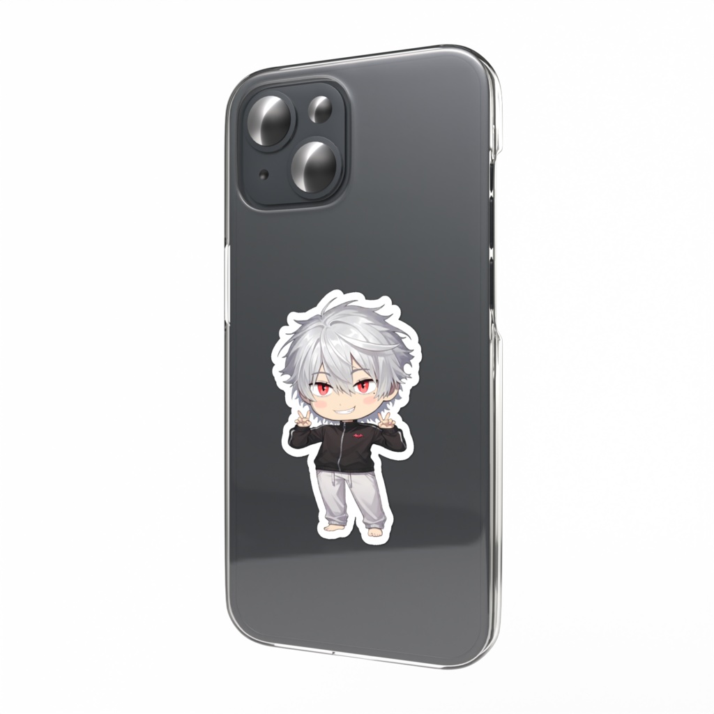 【非公式】葛葉_ダブルピーススマホステッカー