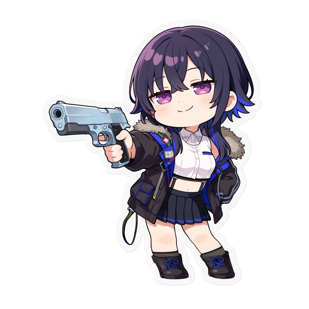 【非公式】一ノ瀬うるは_エイム_ステッカー