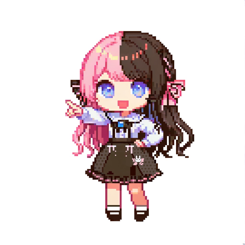 【非公式】橘ひなの_ピクセル_ステッカー