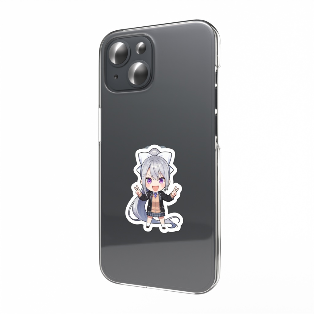 【非公式】樋口楓_ダブルピース_スマホステッカー