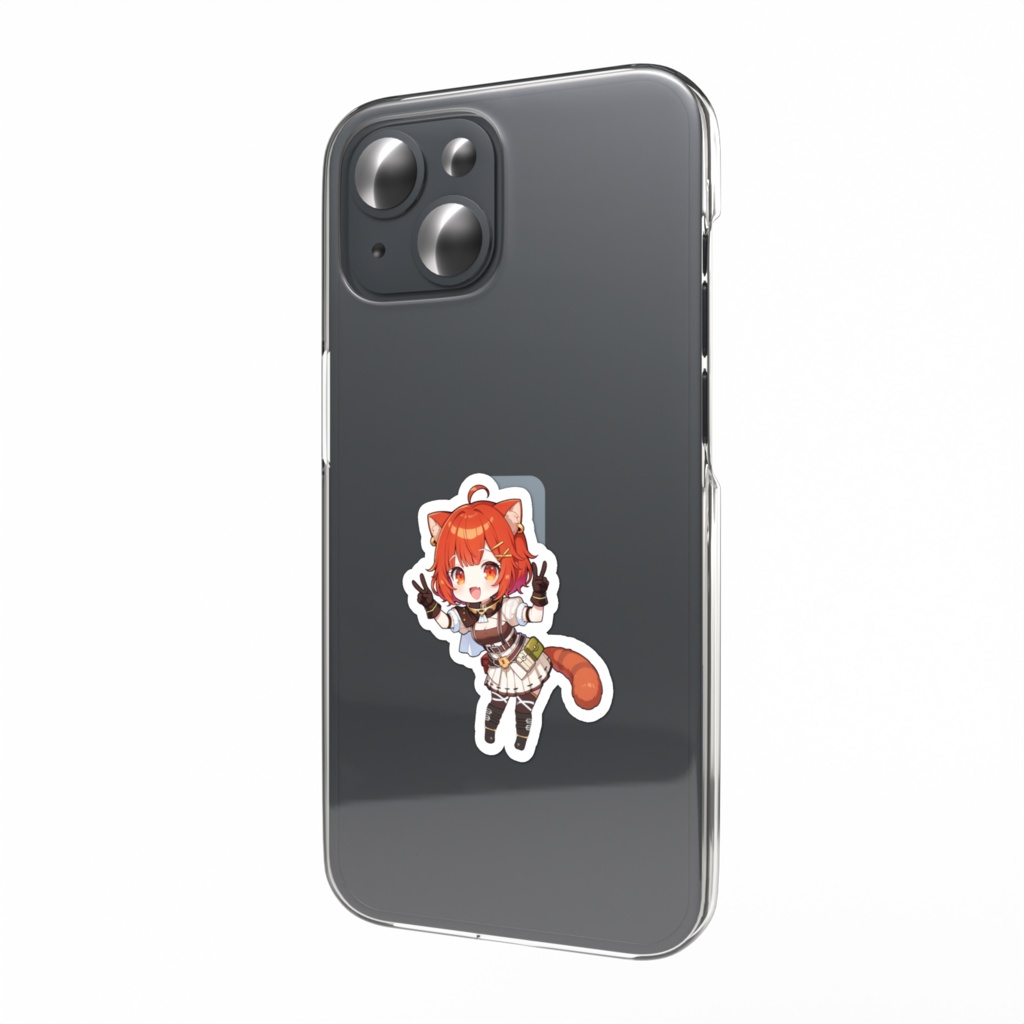 【非公式】ラトナ・プティ_ダブルピース_スマホステッカー