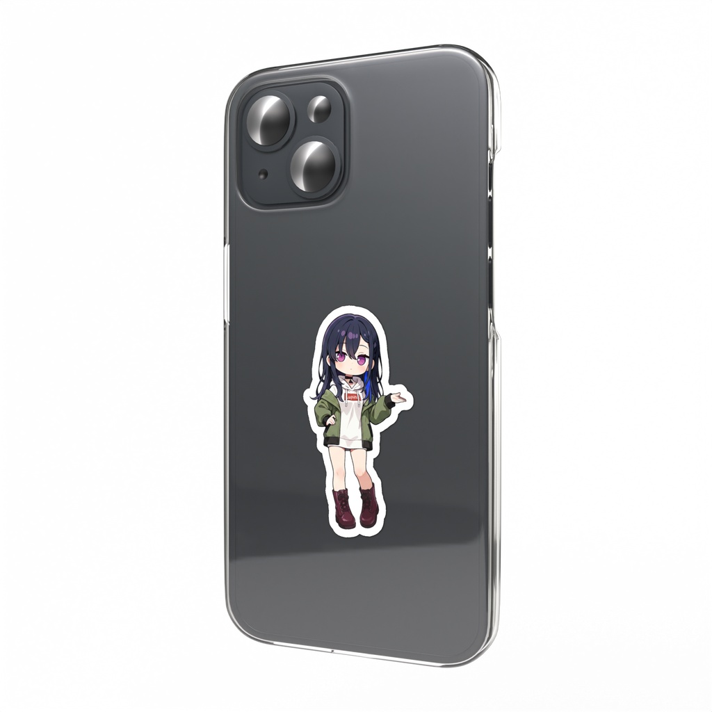 【非公式】一ノ瀬うるは(4頭身)_ポージング_スマホステッカー