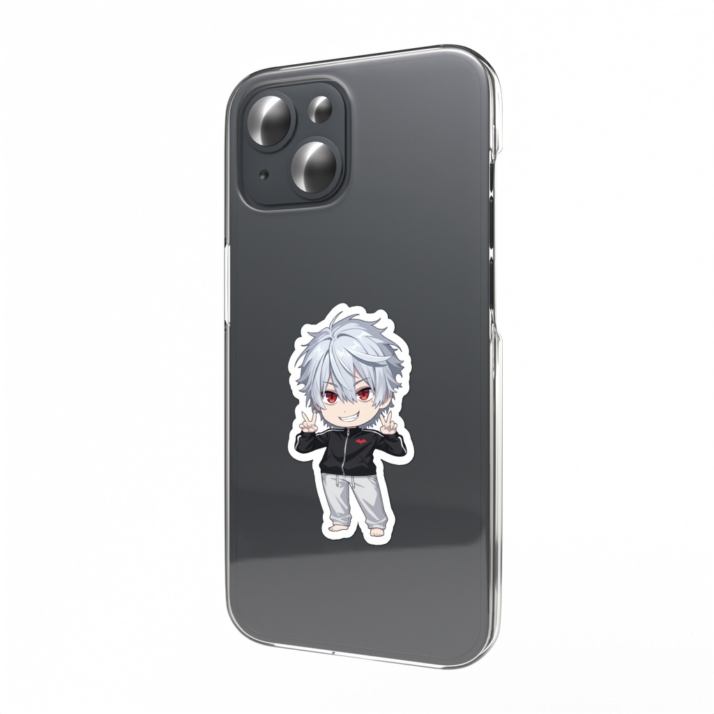 【非公式】葛葉_ダブルピース_スマホステッカー