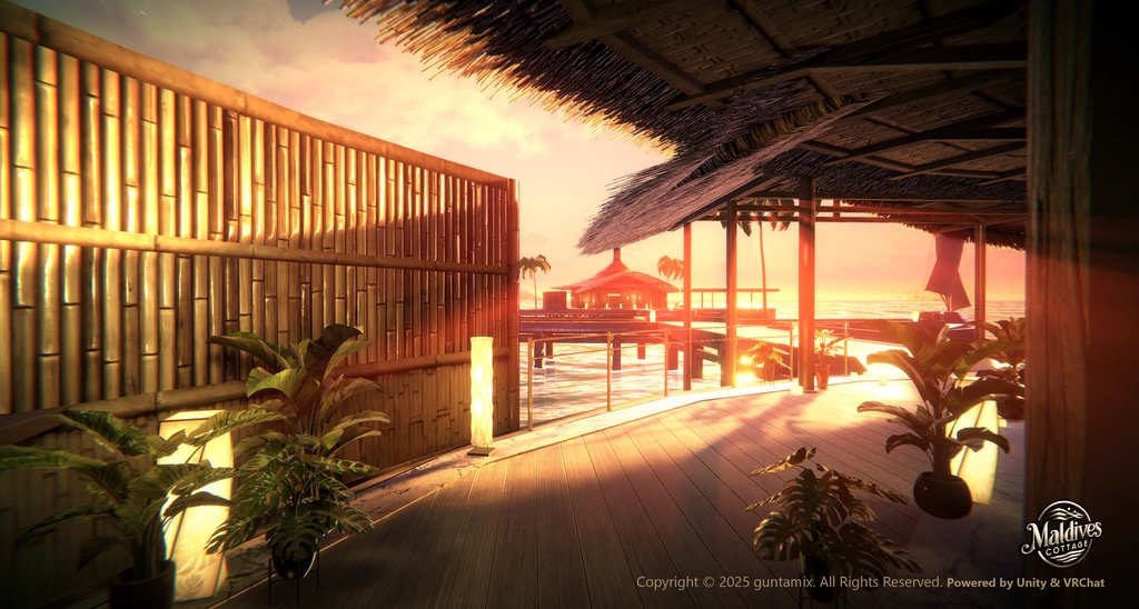 【販売ワールド】Maldives Cottage (モルジブ・コテージ)PC/Quest対応