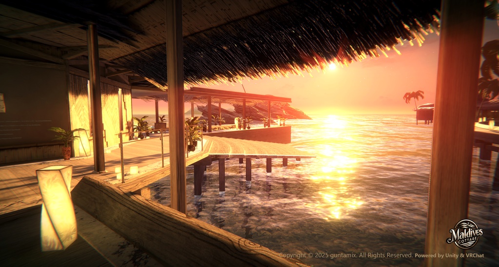 【販売ワールド】Maldives Cottage (モルジブ・コテージ)PC/Quest対応