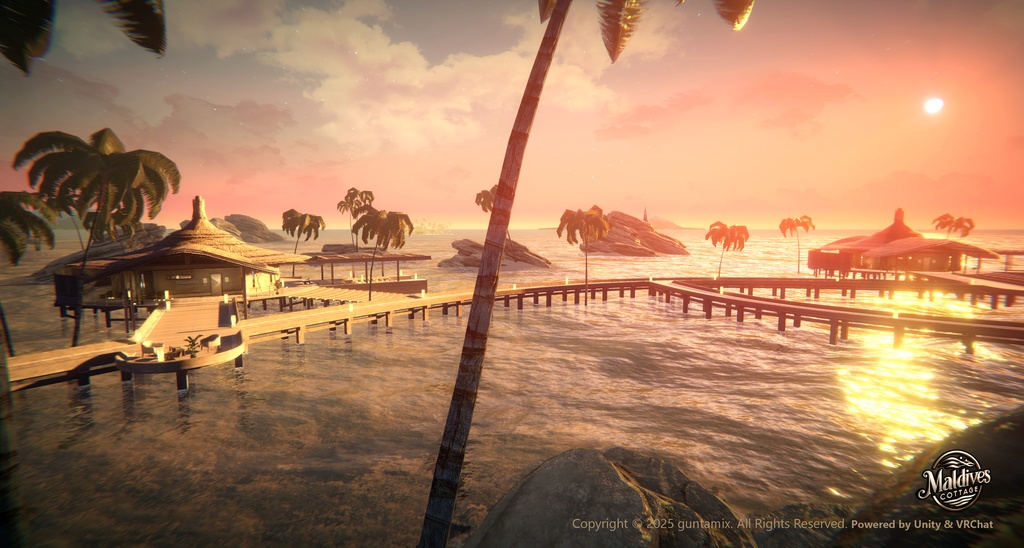 【販売ワールド】Maldives Cottage (モルジブ・コテージ)PC/Quest対応