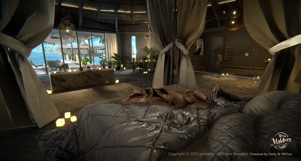 【販売ワールド】Maldives Cottage (モルジブ・コテージ)PC/Quest対応