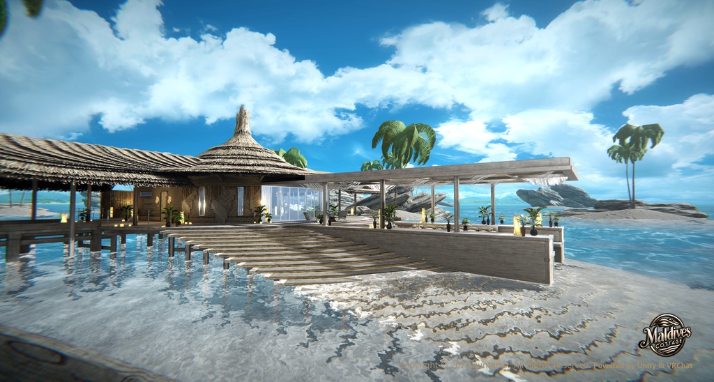 【販売ワールド】Maldives Cottage (モルジブ・コテージ)PC/Quest対応