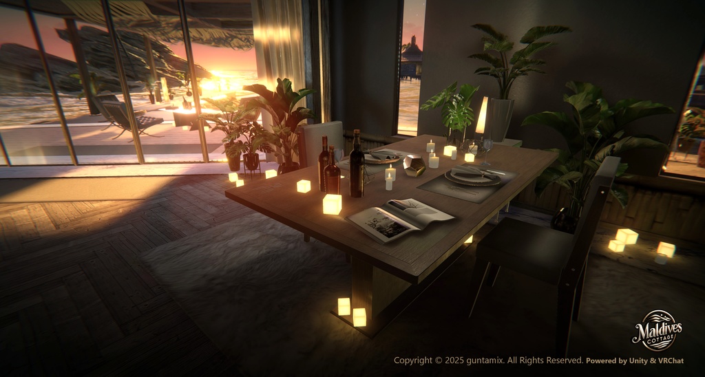 【販売ワールド】Maldives Cottage (モルジブ・コテージ)PC/Quest対応