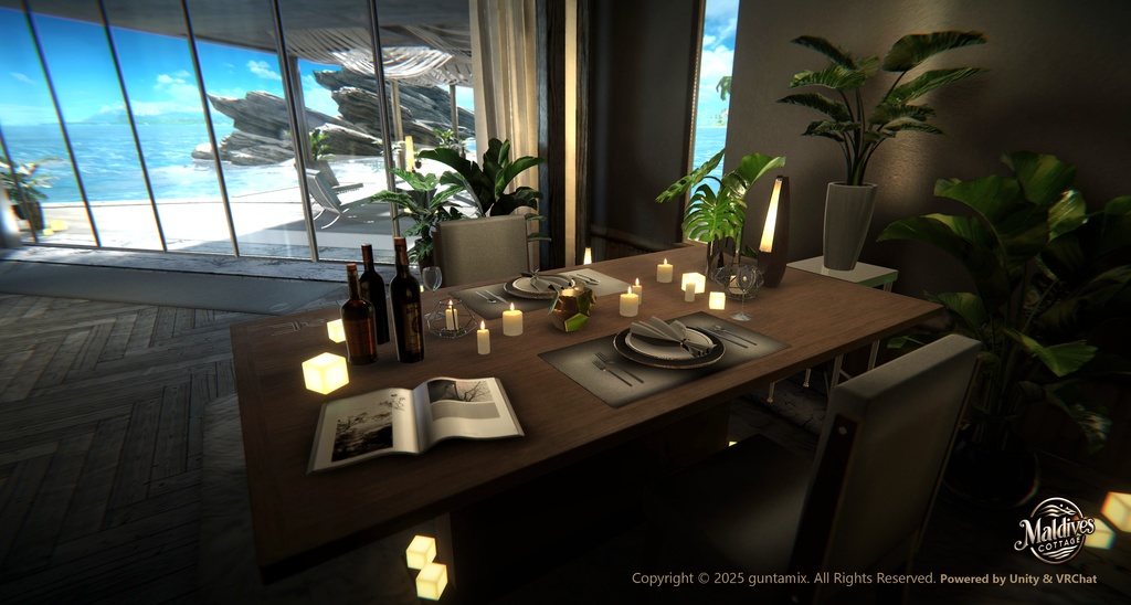 【販売ワールド】Maldives Cottage (モルジブ・コテージ)PC/Quest対応