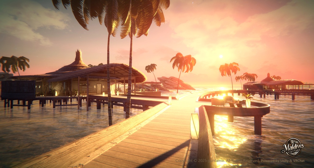 【販売ワールド】Maldives Cottage (モルジブ・コテージ)PC/Quest対応