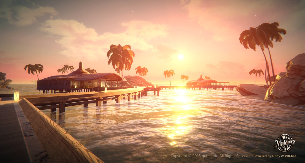 【販売ワールド】Maldives Cottage (モルジブ・コテージ)PC/Quest対応