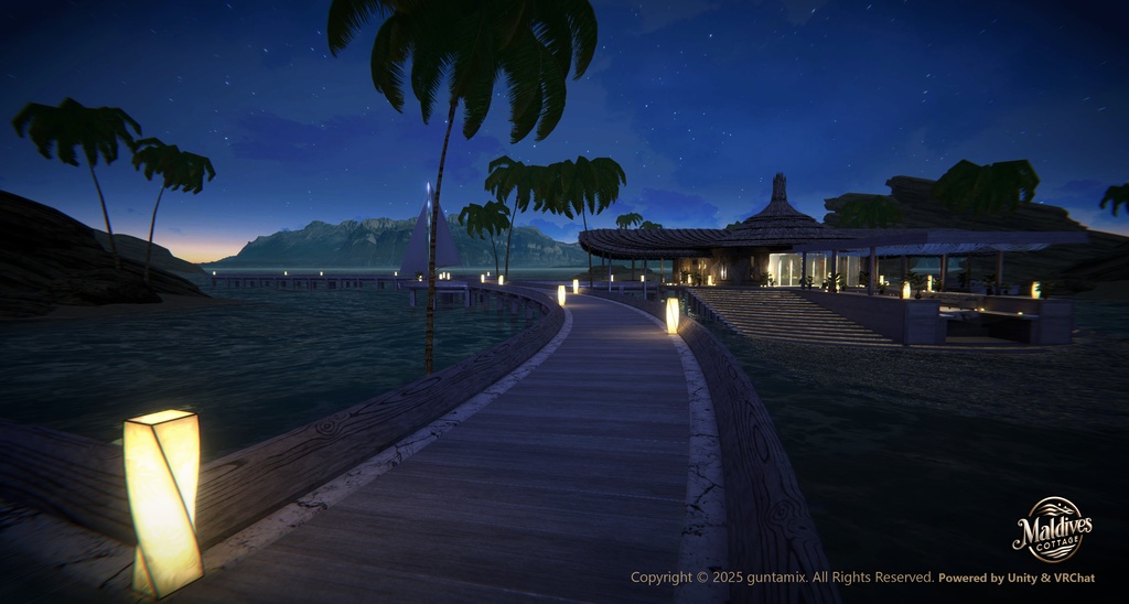 【販売ワールド】Maldives Cottage (モルジブ・コテージ)PC/Quest対応