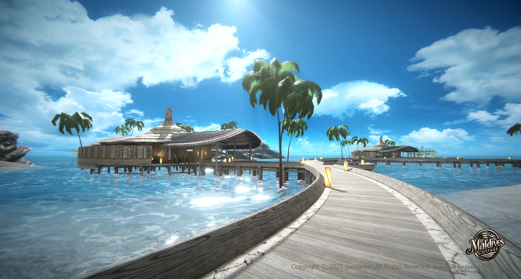 【販売ワールド】Maldives Cottage (モルジブ・コテージ)PC/Quest対応