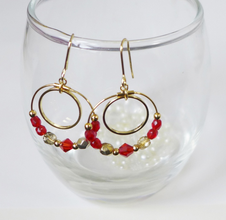 紅月 イメージピアス