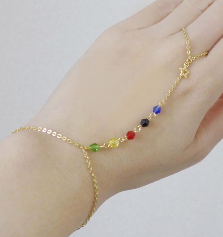 流星隊イメージフィンガーブレスレット