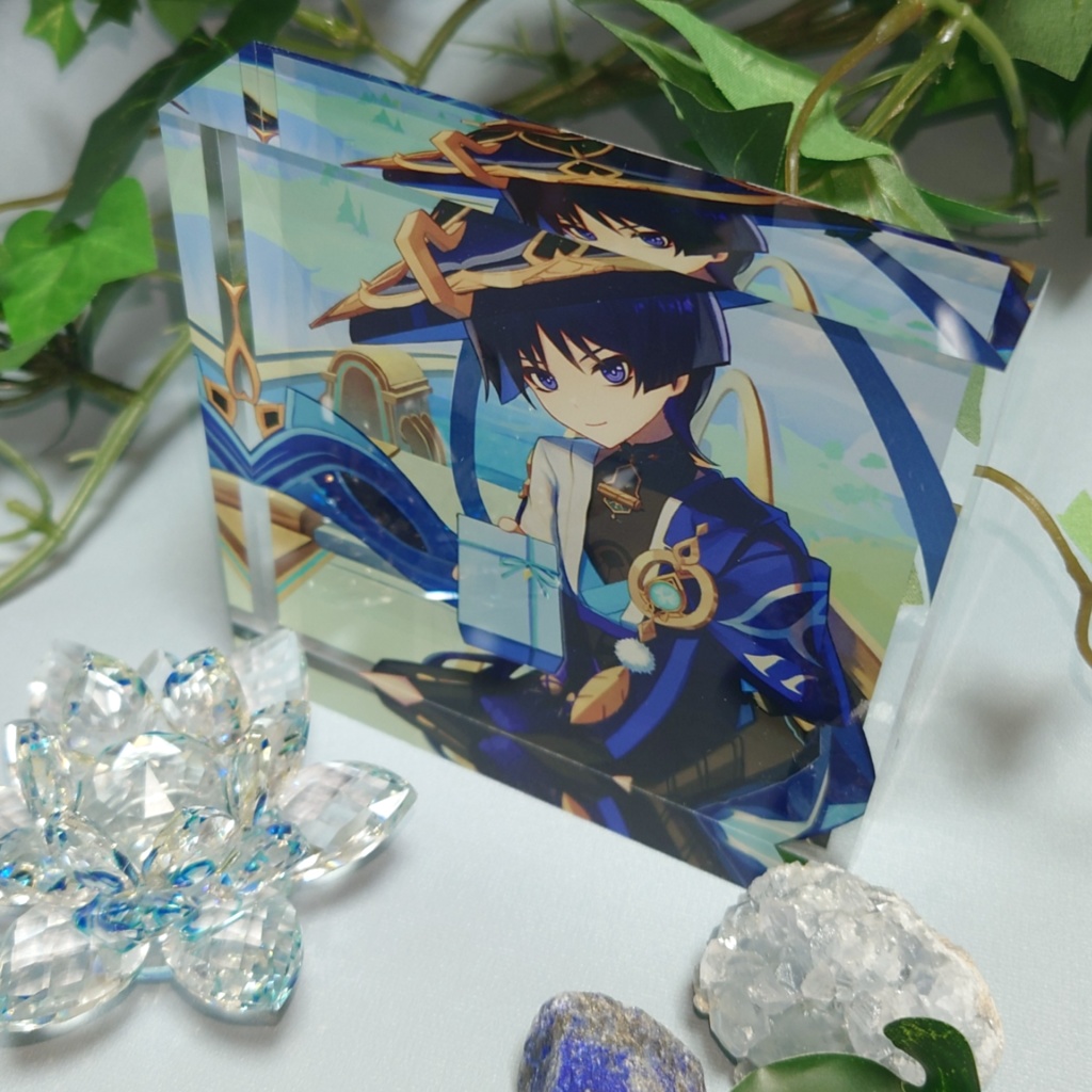 放浪者 アクリルブロック 巡水の風 Ver.
