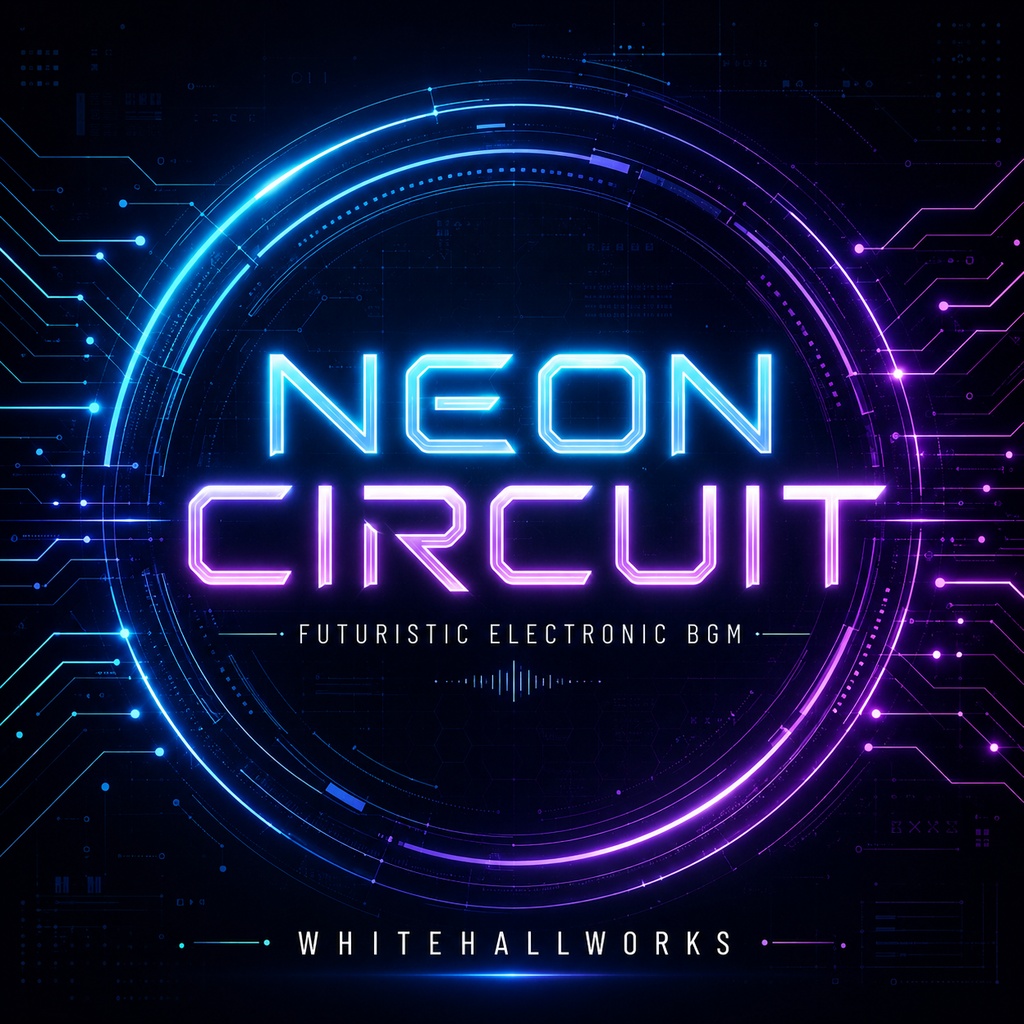 【商用利用可BGM】Neon Circuit｜未来・AI・テクノロジー系BGM