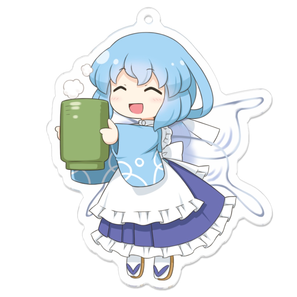アクリルキーホルダー エルシー(お茶)