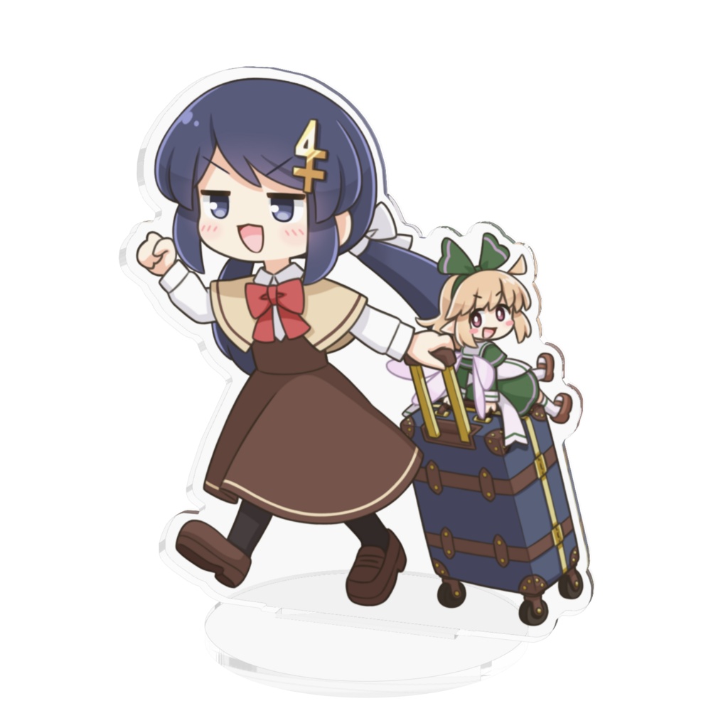 アクリルスタンドフィギュア ミヅキ&アリス(旅行)