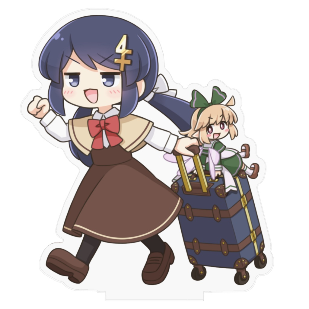 アクリルスタンドフィギュア ミヅキ&アリス(旅行)