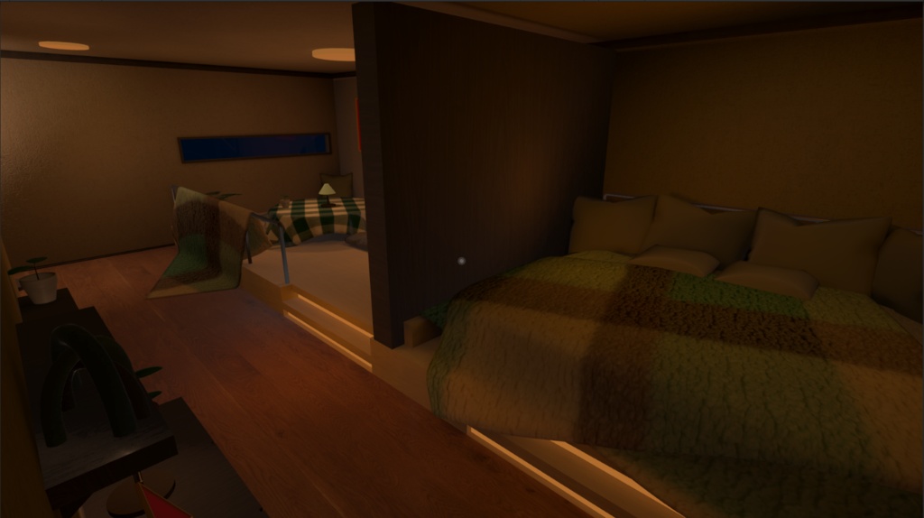 【VRChat向けワールド】Soft Amber