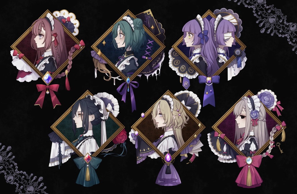 DL販売/イラスト集【Maid's Wardrobe Misfortuna】
