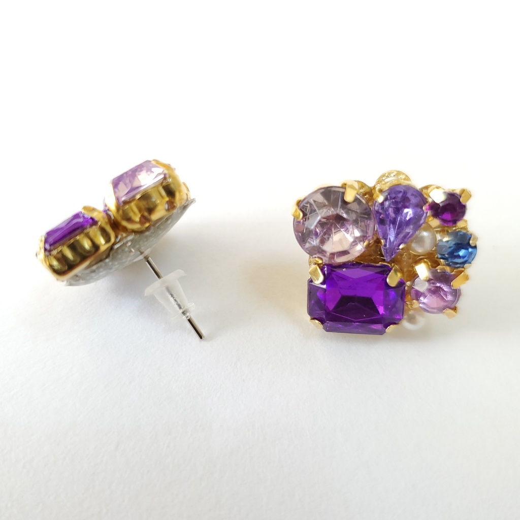 ツイステ オクタヴィネル寮 イメージ ビジュー ピアス