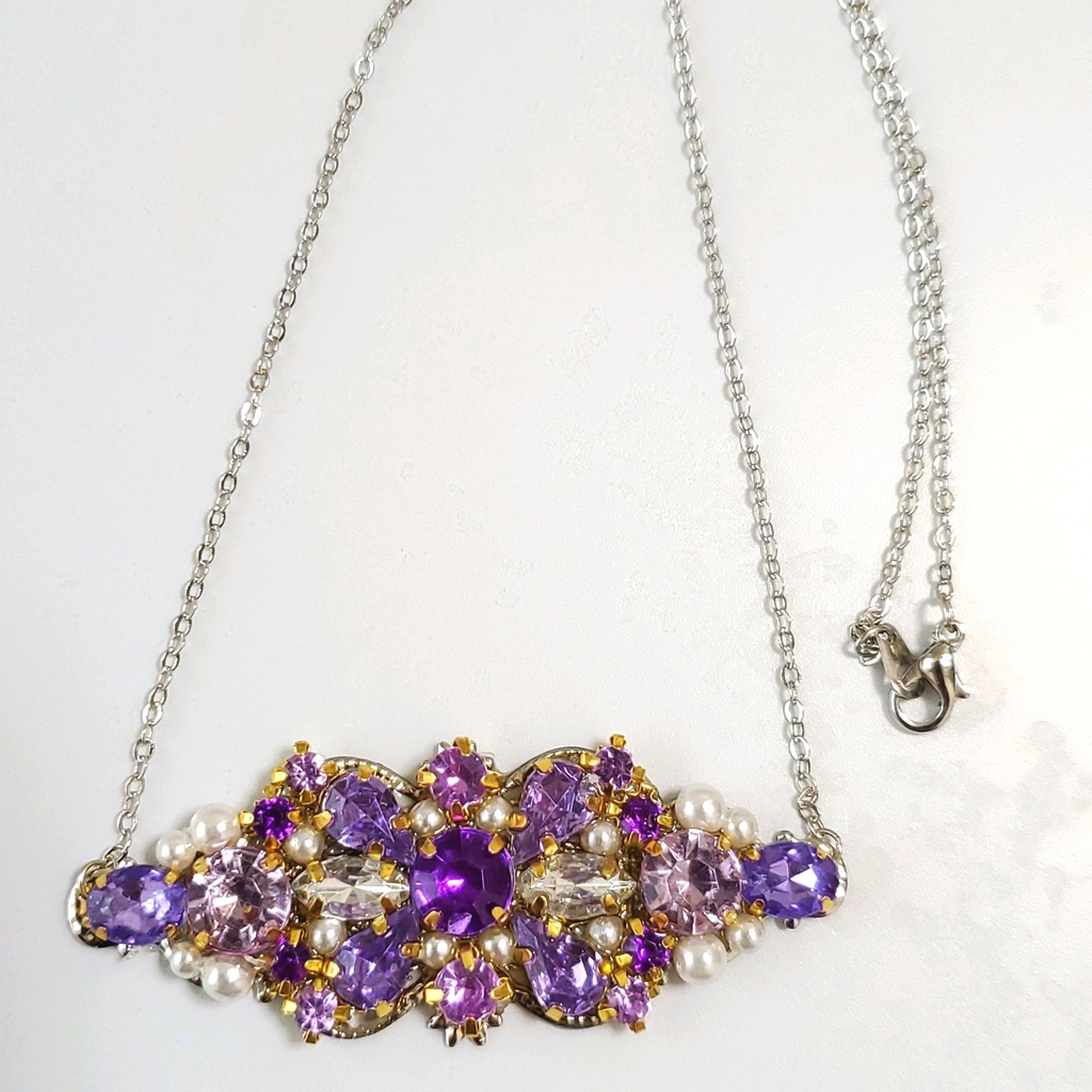 ツイステ オクタヴィネル寮 イメージ ビジュー ネックレス