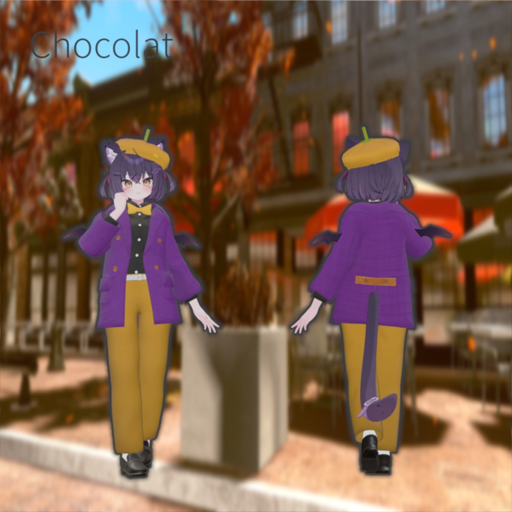 🎃ハロウィンアプデ!!🎃 PreppyUrbanSet、街灯りの詩セット【10+αアバター対応】