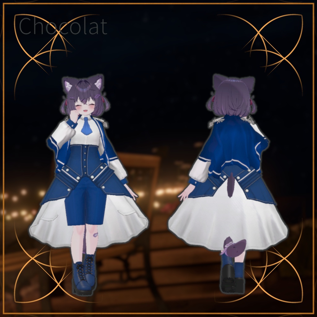 月華の舞踏会、NocturneWaltzDress【10アバター+対応】