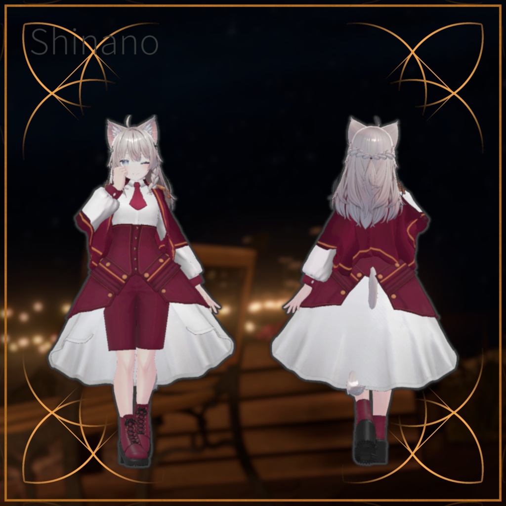 月華の舞踏会、NocturneWaltzDress【10アバター+対応】
