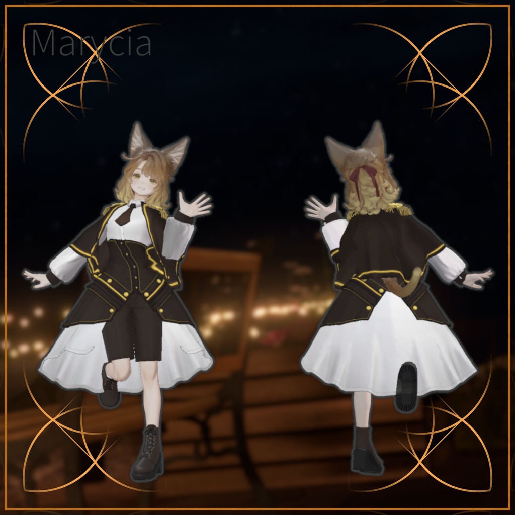 月華の舞踏会、NocturneWaltzDress【10アバター+対応】