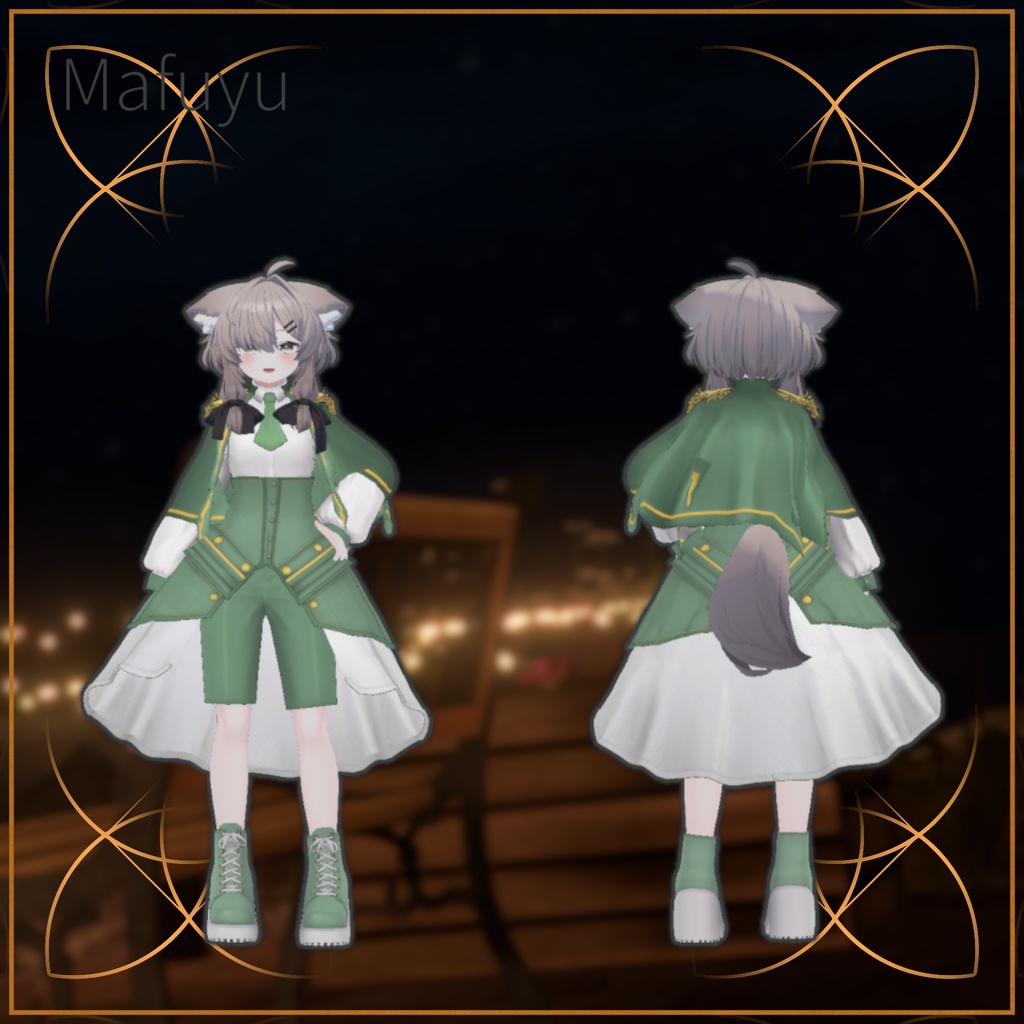 月華の舞踏会、NocturneWaltzDress【10アバター+対応】
