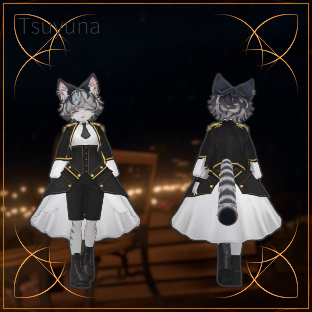 月華の舞踏会、NocturneWaltzDress【10アバター+対応】