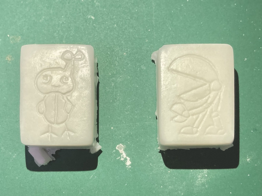アンディーメンテ　麻雀牌風ミニフィギュア