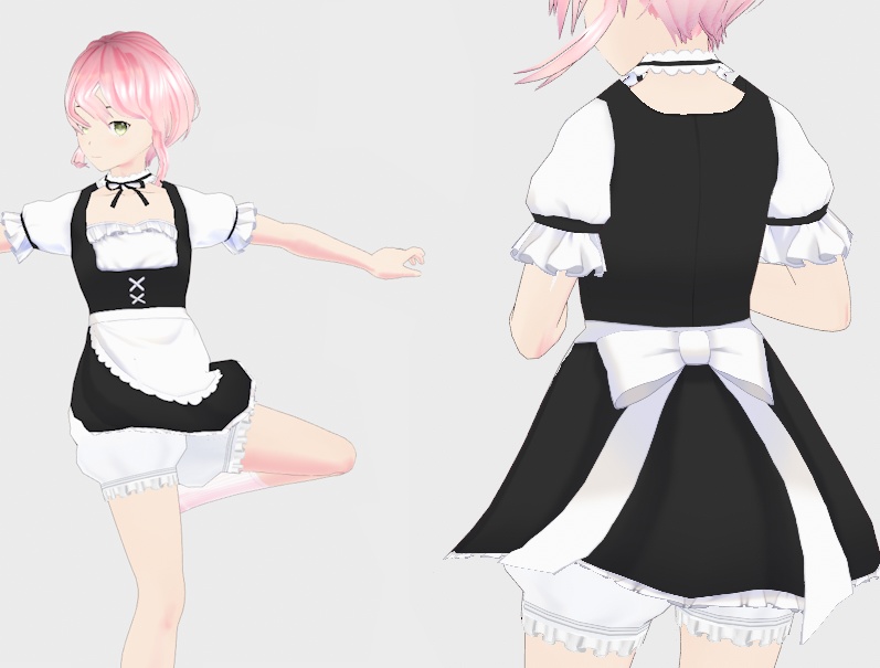 FREE Puffy Bloomers for VRoid Studio Stable