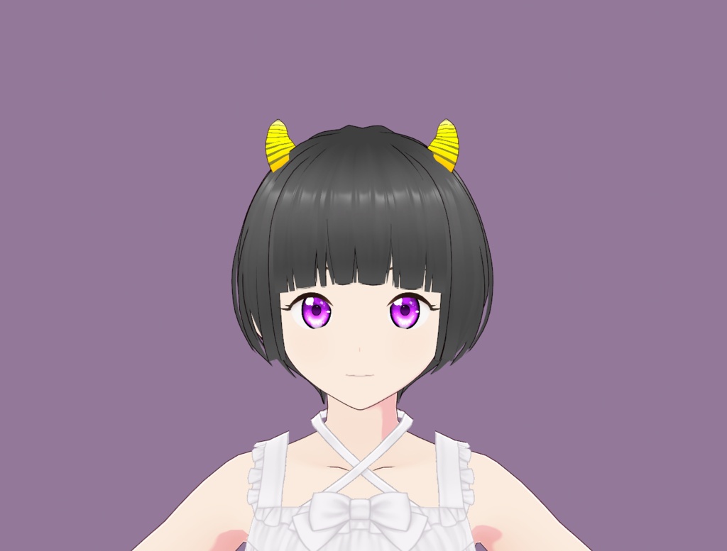 FREE - Space Oni Horn Preset for VRoid Stable