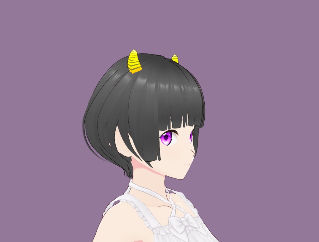 FREE - Space Oni Horn Preset for VRoid Stable