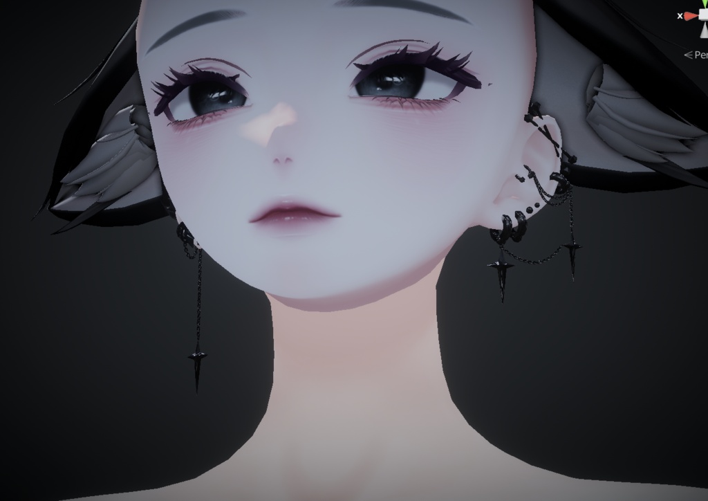 🤍無料配布🤍 森羅　shinraちゃんの首の境目の色調節マスク　mask　まつ毛マスクおまけ付き