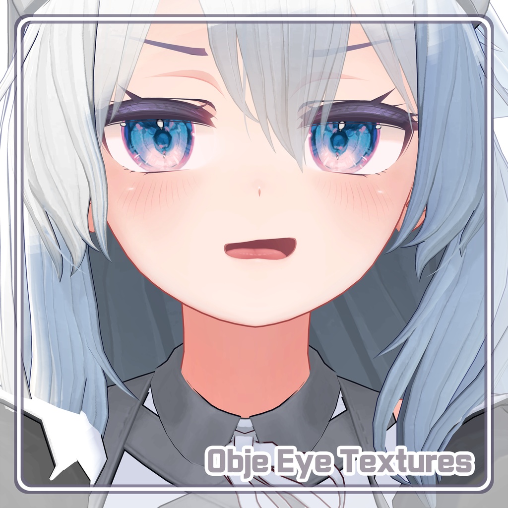 【16 Avatars】 Obje Eye Textures (8色 8Color)