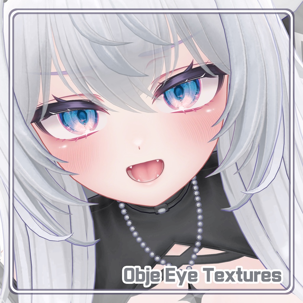 【16 Avatars】 Obje Eye Textures (8色 8Color)