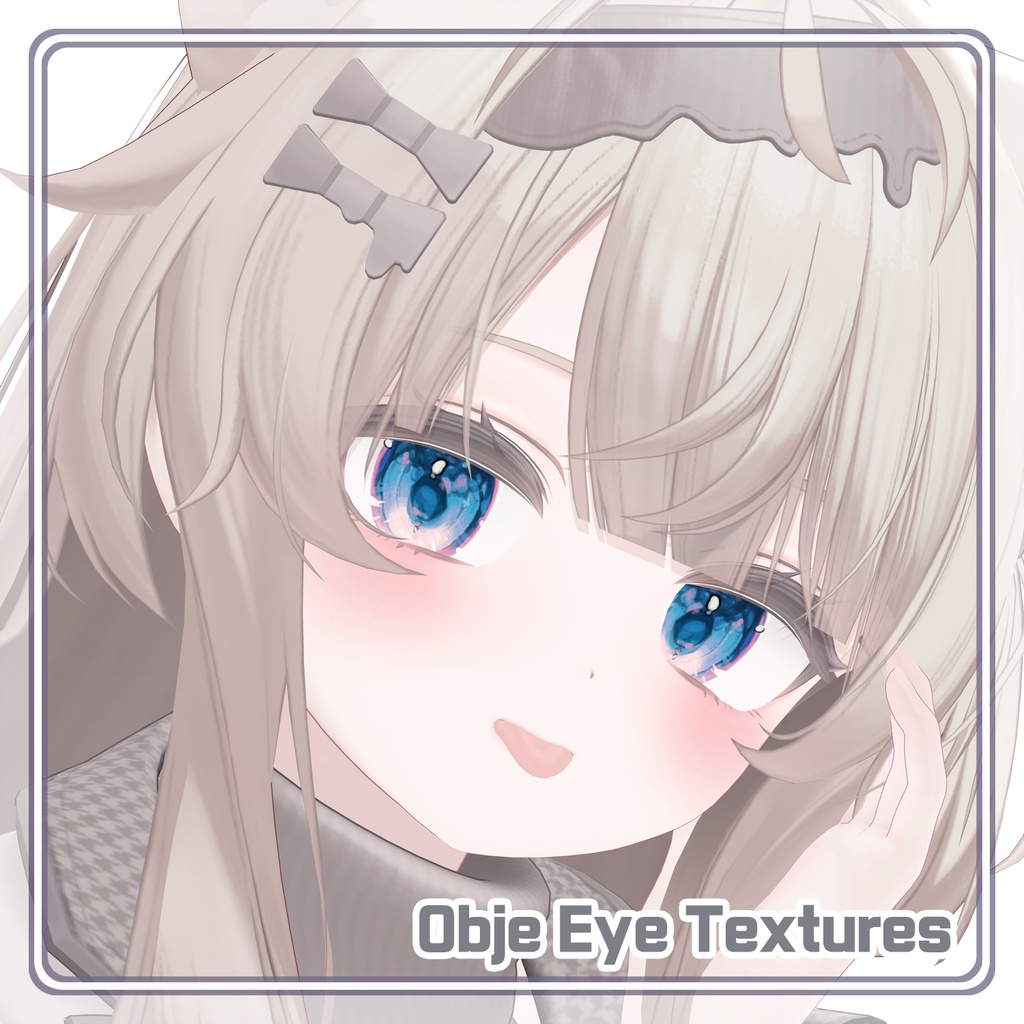 【16 Avatars】 Obje Eye Textures (8色 8Color)