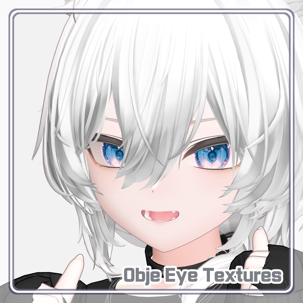 【16 Avatars】 Obje Eye Textures (8色 8Color)