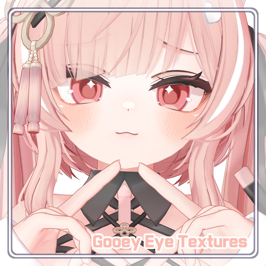 【16 Avatars】 Gooey Eye Textures (6色 6Color)