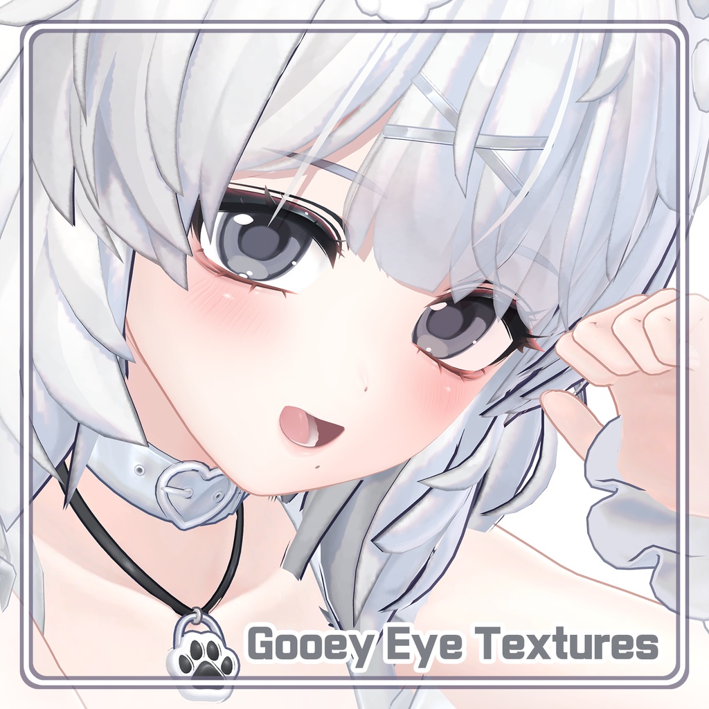 【22 Avatars】 Gooey Eye Textures (6色 6Color)