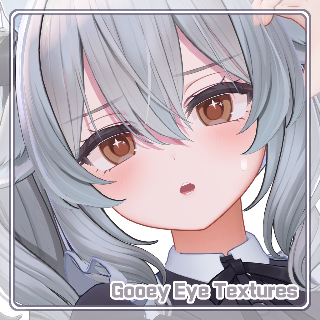 【16 Avatars】 Gooey Eye Textures (6色 6Color)