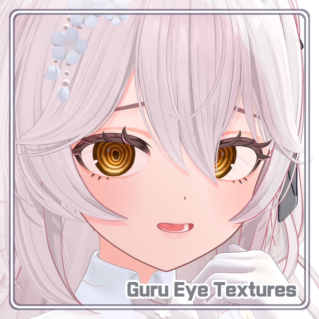 【21 Avatars】 Guru Eye Textures (6色 6Color)